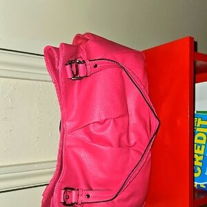 Charming Charlie Hot Pink Shoulder Bag